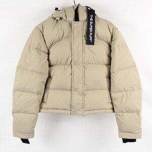 Aritzia Tan Puffer Jacket